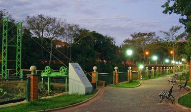 Calçadão Parque dos Saltos em Brotas | Pousada Alvorada em Brotas